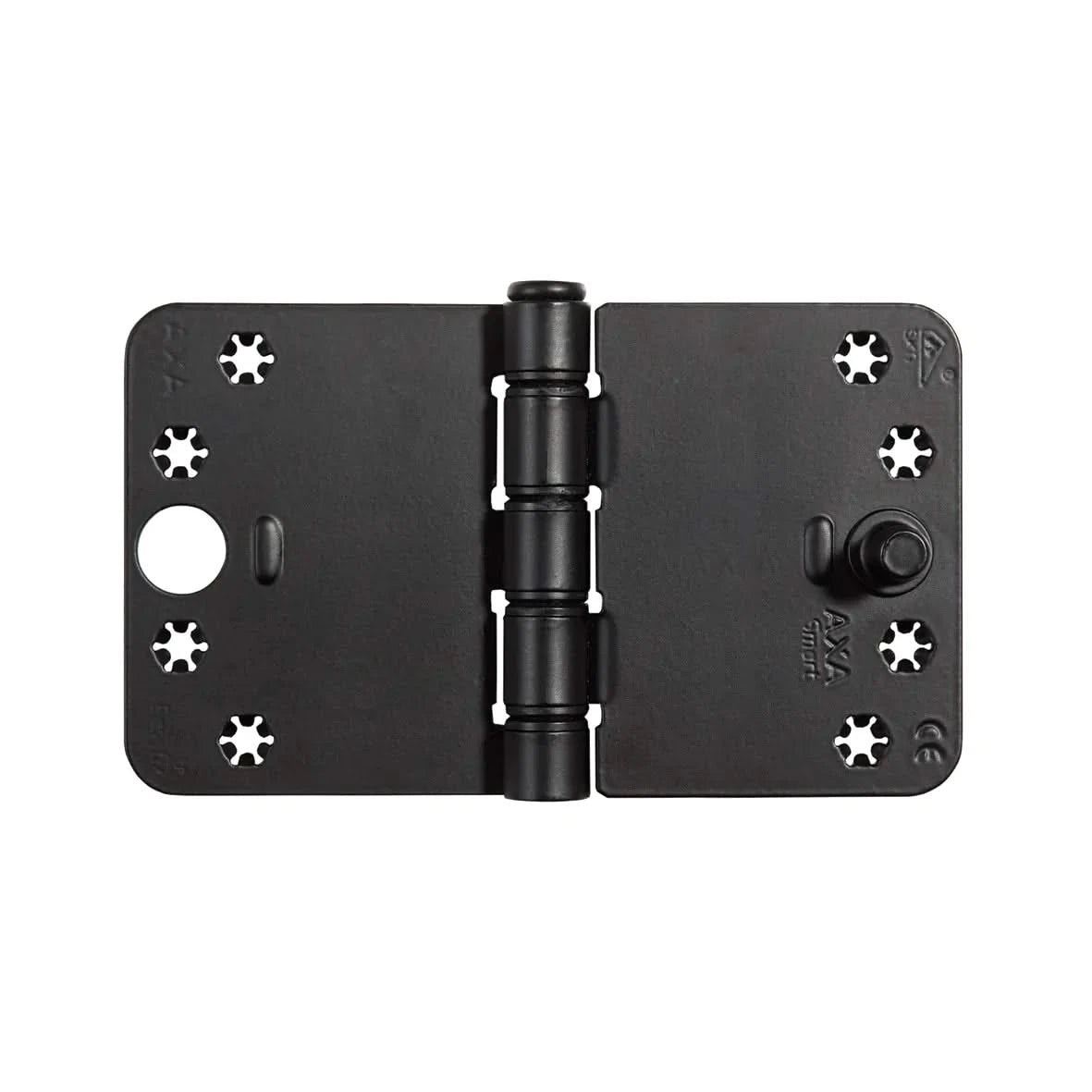 Veiligheidsscharnier Smart Easyfix 1687-12-56/VE, zwarte scharnieren axa groot blad