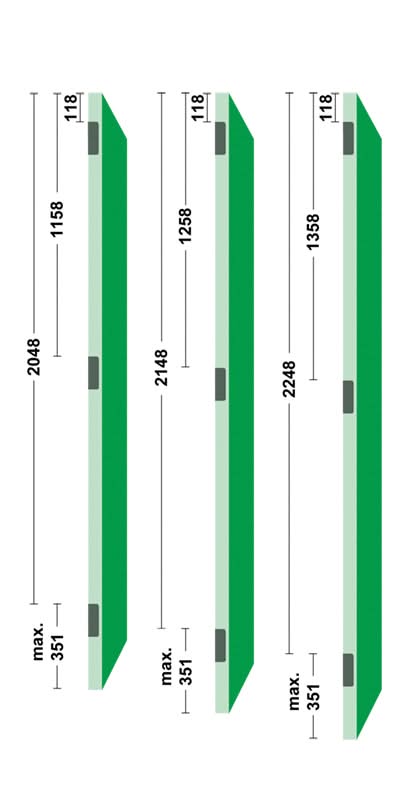 AXA Titan Glijlager veiligheidsscharnier SKG*** 89 x 89 x 25 mm Zwart met ronde hoek exclusief schroeven - Deurbeslag-expert