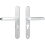 AXA | Veiligheidsbeslag Oval Plus | Smal kruk U | PC55 | SKG3 | Anti-kerntrek | Aluminium naturel