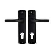 AXA | Binnendeurbeslag | Curve kruk | Blok | PC72 | Zwart