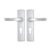 AXA | Binnendeurbeslag | Curve kruk | Blok | PC55 | Aluminium