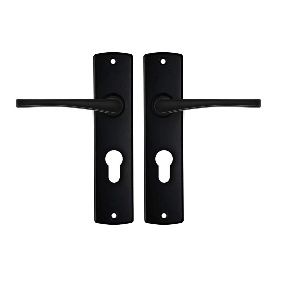 AXA | Binnendeurbeslag | Curve Kruk | Vlinder | PC55 | Zwart