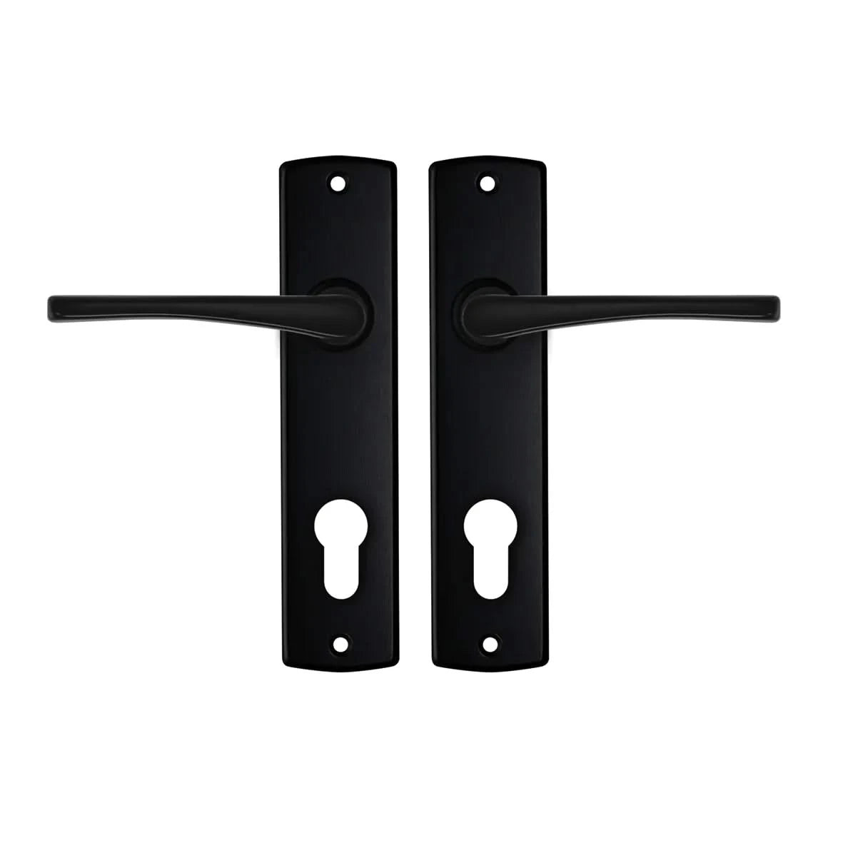 AXA | Binnendeurbeslag | Curve Kruk | Vlinder | PC72 | Zwart