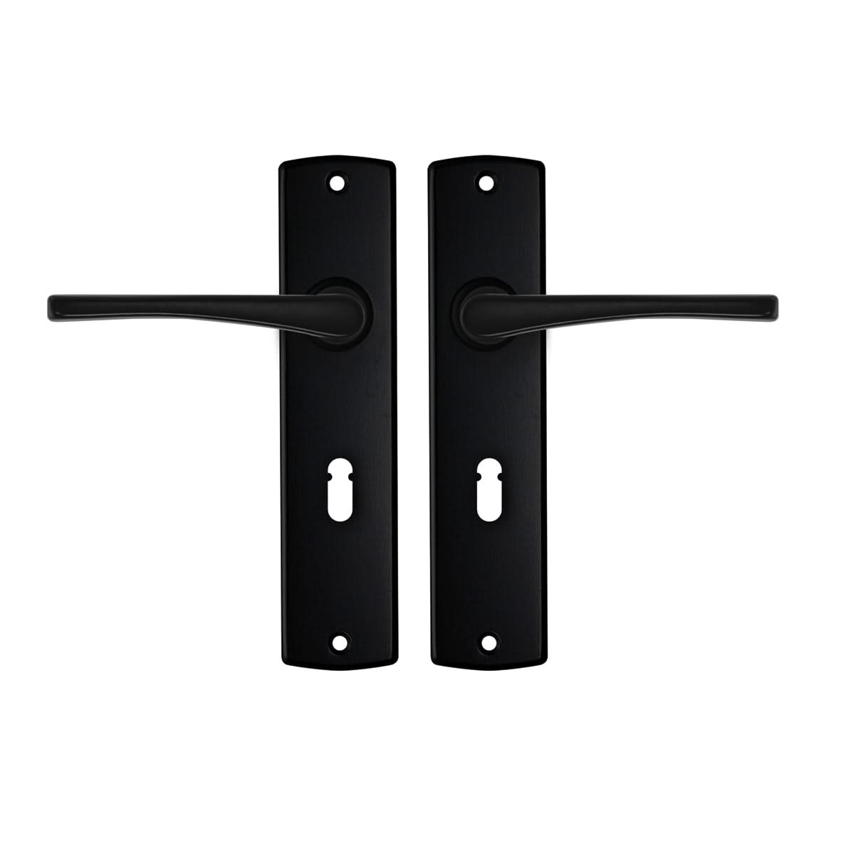 AXA | Binnendeurbeslag | Curve Kruk | Vlinder | SL55 | Zwart