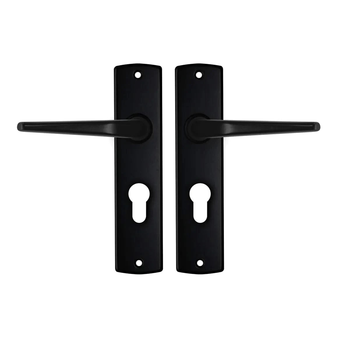 AXA | Binnendeurbeslag | Curve Kruk | Duim | PC55 | Zwart