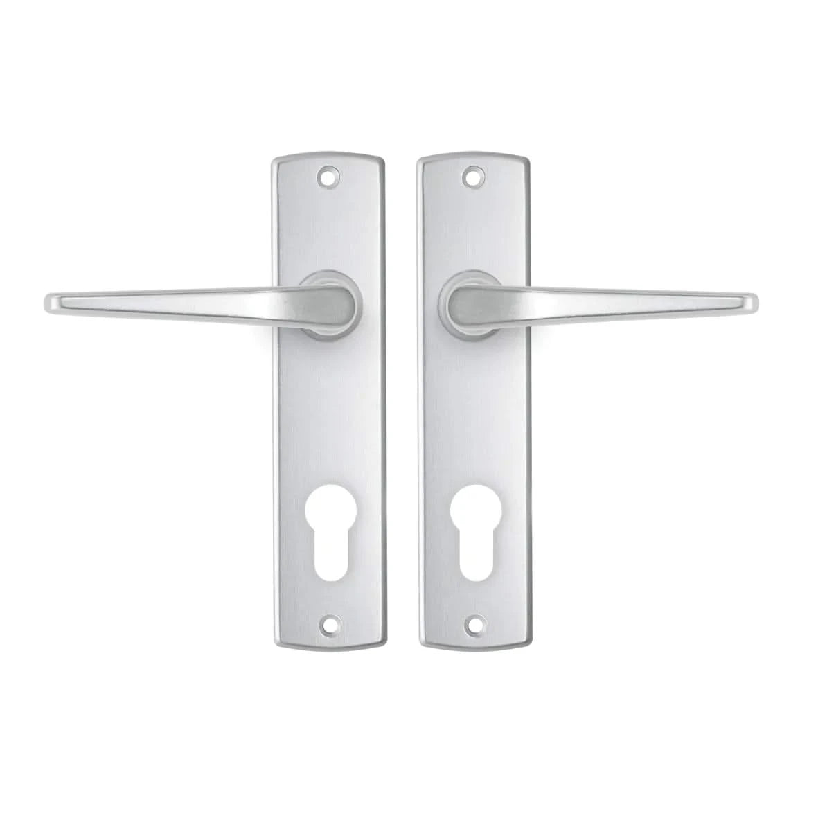 AXA | Binnendeurbeslag | Curve Kruk | Duim | PC72 | Aluminium