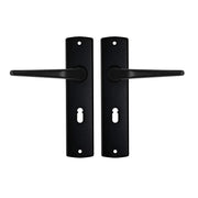 AXA | Binnendeurbeslag | Curve Kruk | Duim | SL55 | Zwart