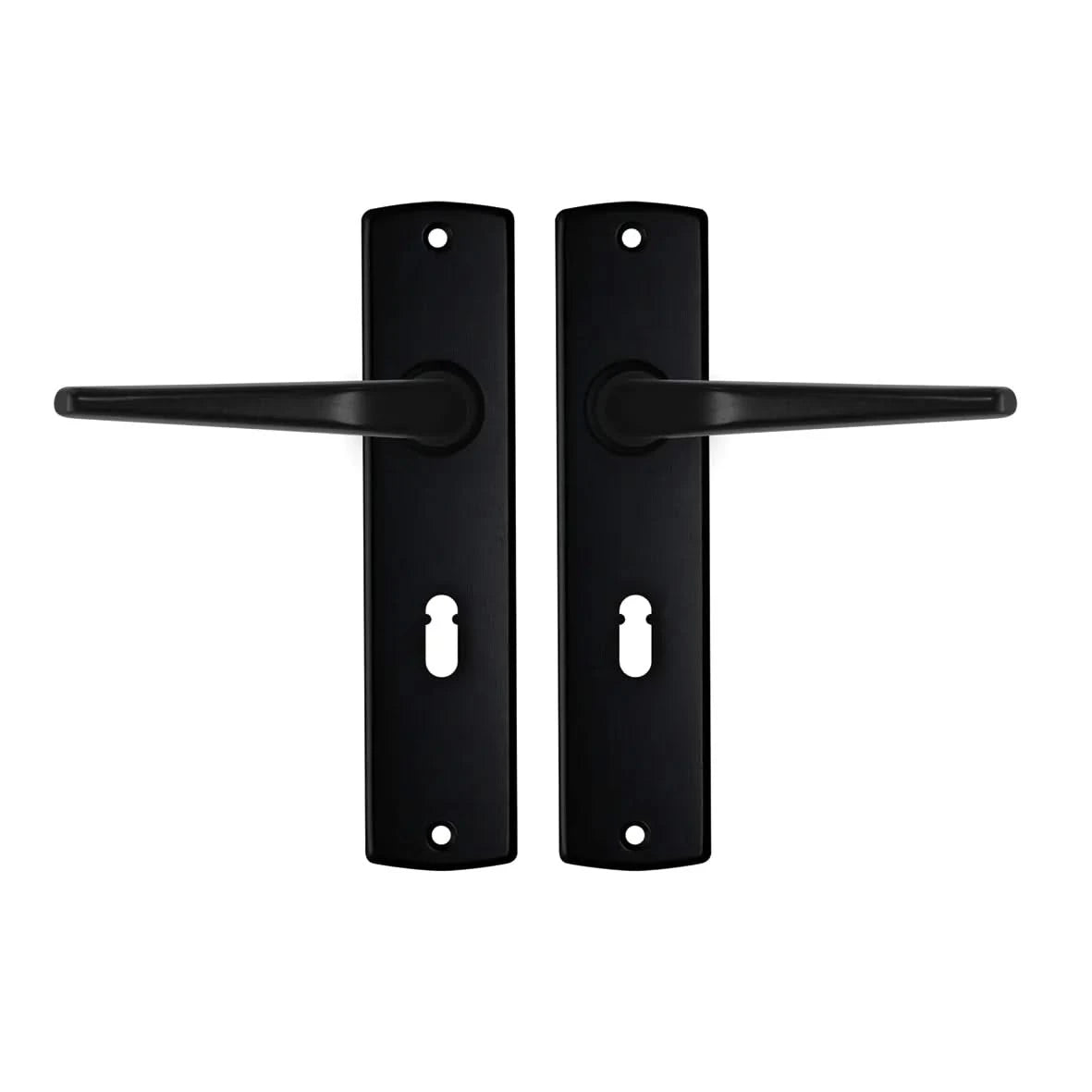 AXA | Binnendeurbeslag | Curve Kruk | Duim | SL55 | Zwart