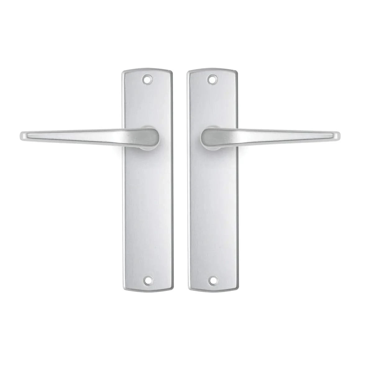 AXA | Binnendeurbeslag | Curve kruk | Duim | Aluminium