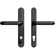 AXA | Veiligheidsbeslag Oval Plus | Smal kruk U | PC92 | Anti-kerntrek | Zwart