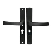 AXA | Veiligheidsbeslag Curve Plus | Smal kruk Blok | PC55 | Anti-kerntrek | Zwart