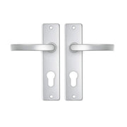 AXA | Binnendeurbeslag | Edge Kruk | Blok | PC72 | Aluminium