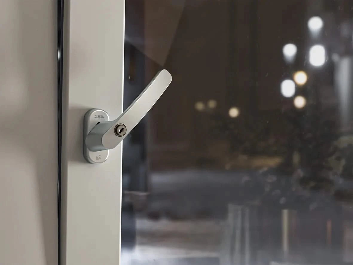 Veiligheids draai-kiep raamkruk Oval Roma 45-90 3341-37-91/E45