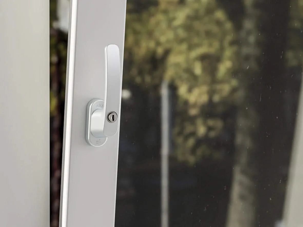 AXA Veiligheids SKG2 draai-kiep raamkruk Oval Roma 45-90 Aluminium - Deurbeslag-expert