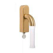 EV100 DKLOCK O PVD satin gold white