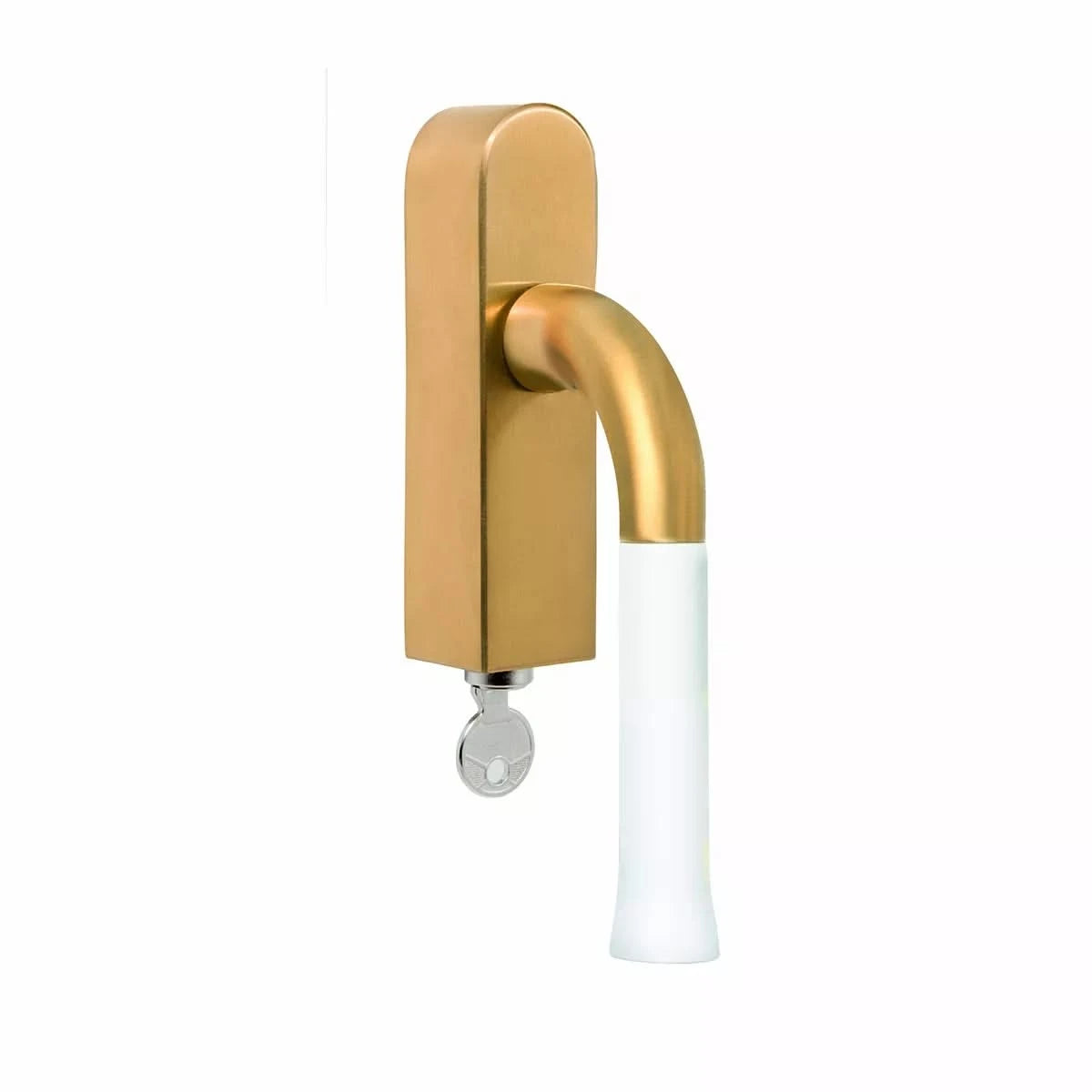 EV101DKLOCK satin gold white