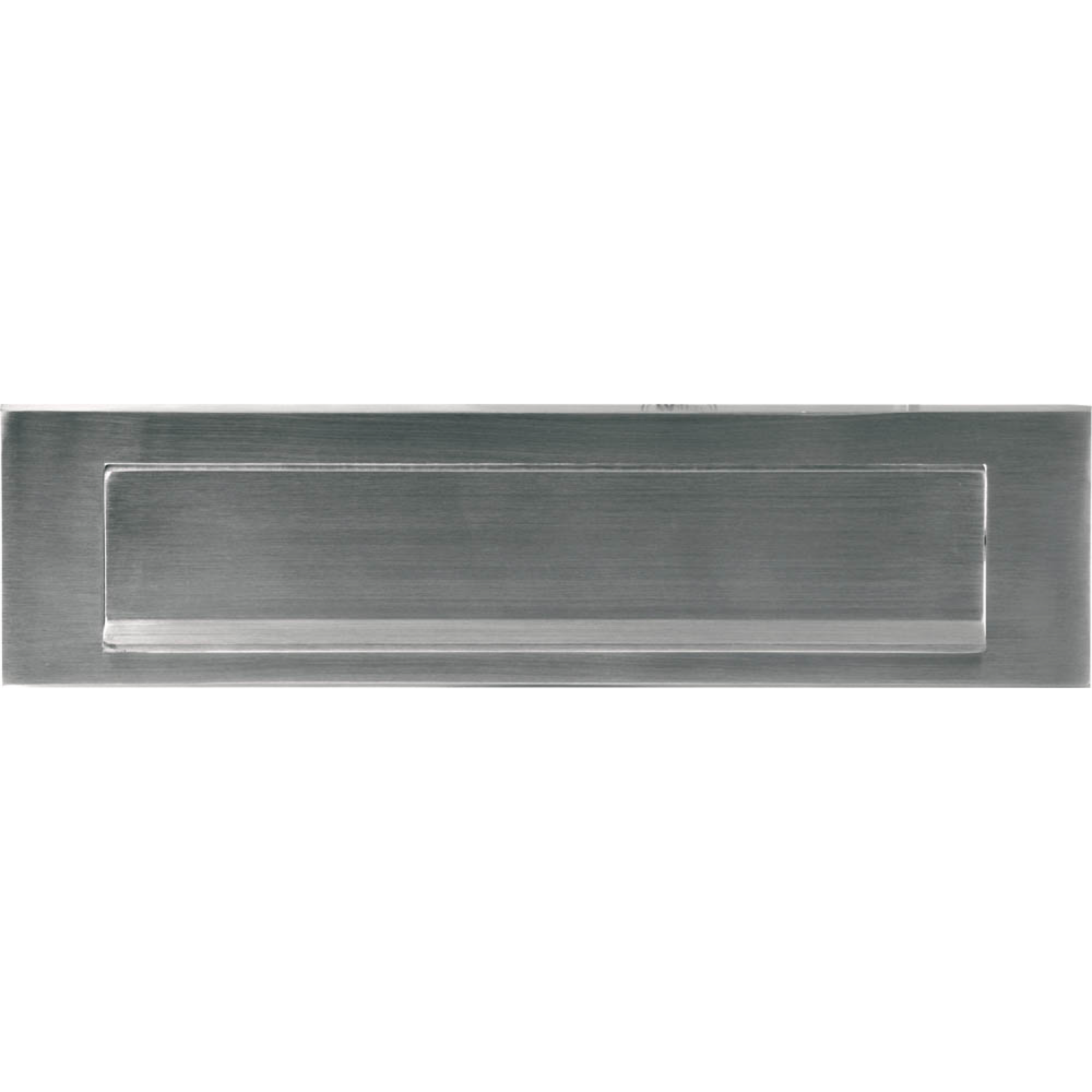 Formani TIMELESS F535 briefplaat recht PVD mat nikkel