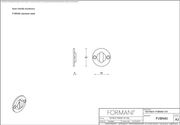 Formani | Sleutelplaatje | FVBN40 | 40mm | mat roestvast staal