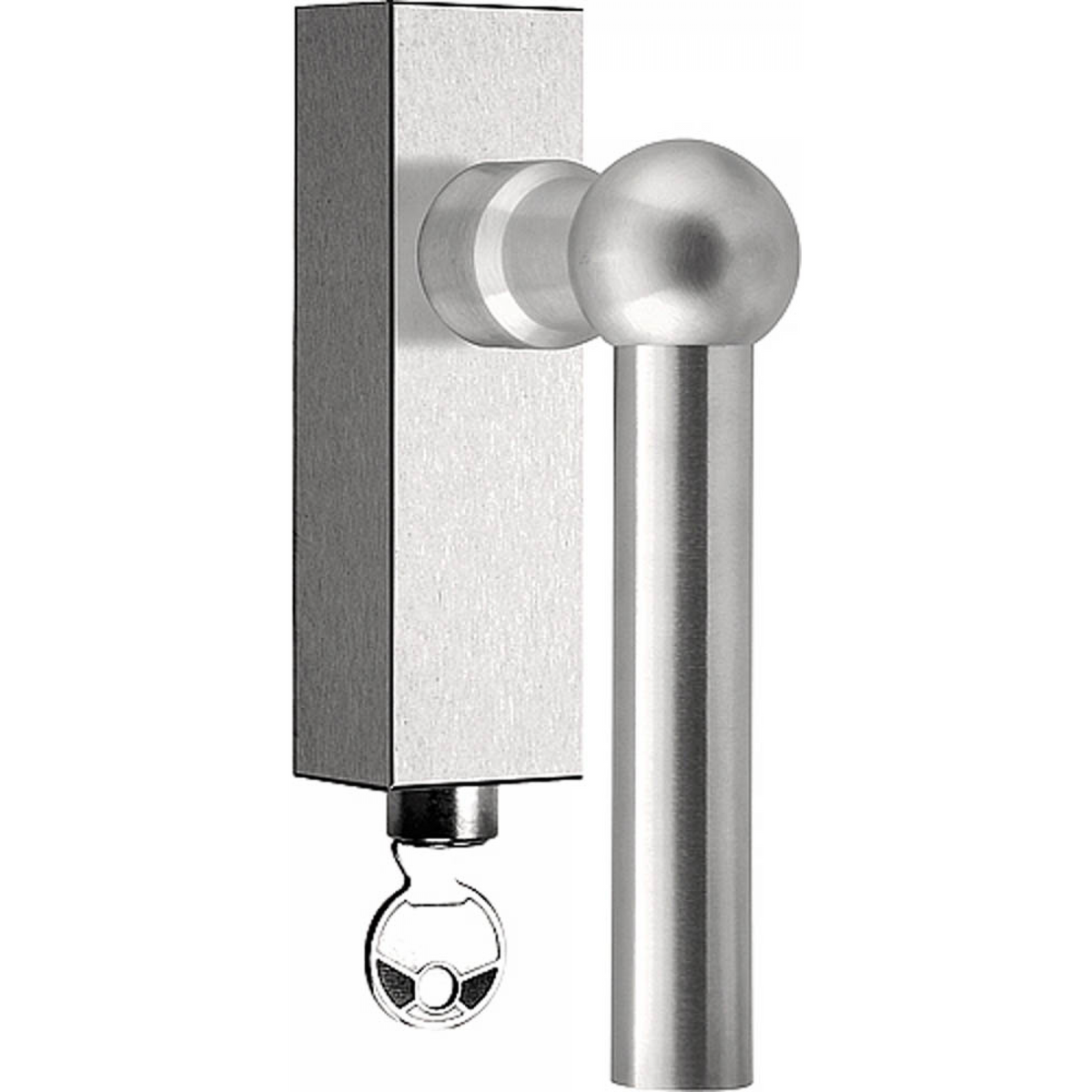 Formani FVL125-DKLOCK draaikiepgarnituur afsluitbaar mat roestvast staal rechts/ links draaiend