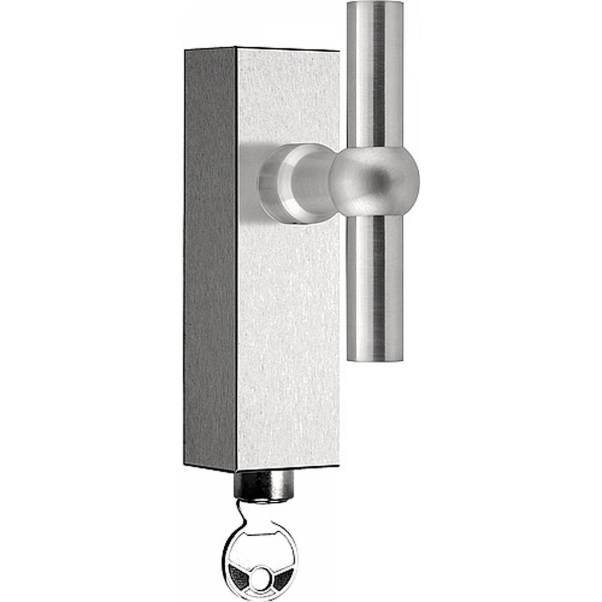Formani FVT85-DKLOCK draaikiepgarnituur afsluitbaar mat roestvast staal rechts/ links draaiend