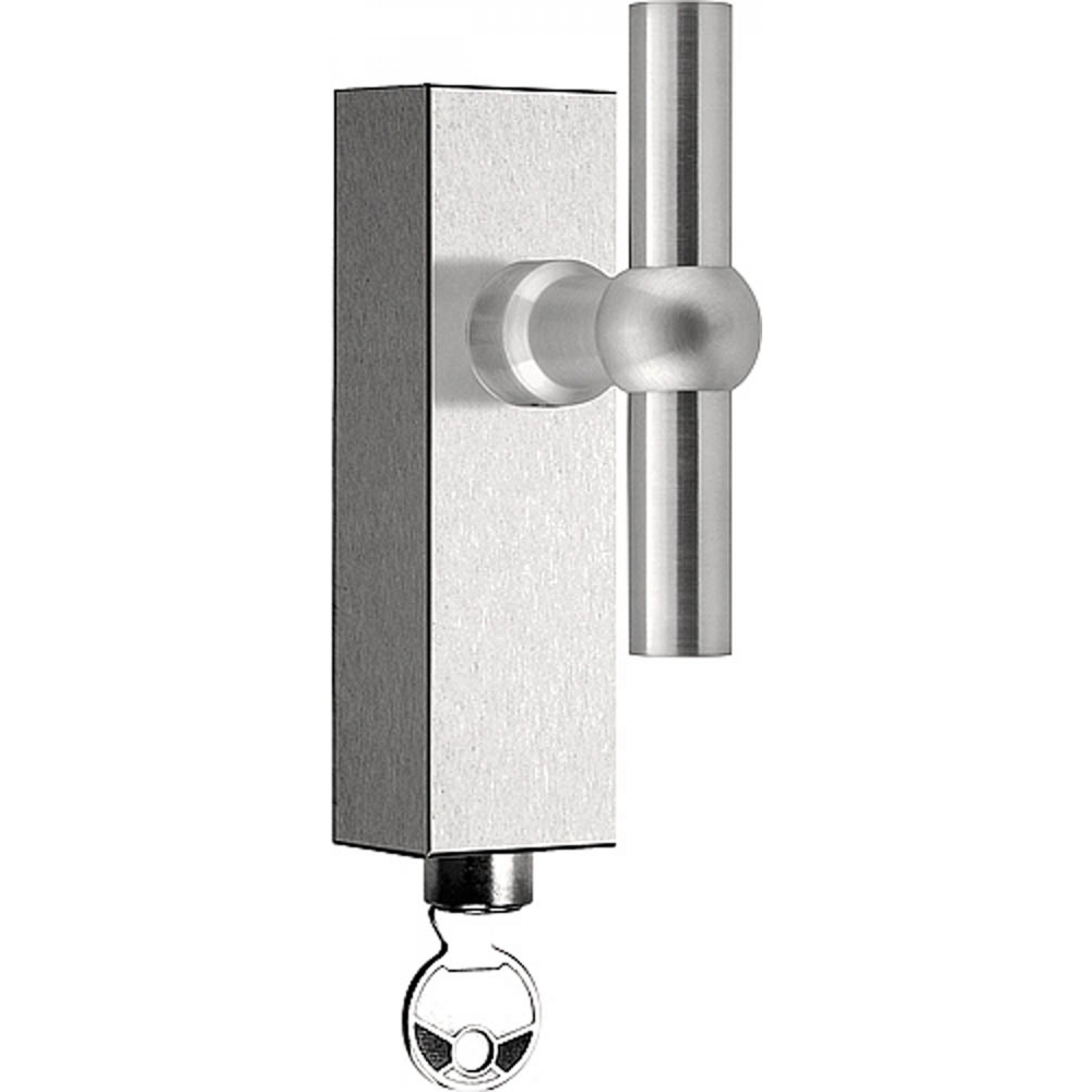 Formani FVT85-DKLOCK draaikiepgarnituur afsluitbaar mat roestvast staal rechts/ links draaiend