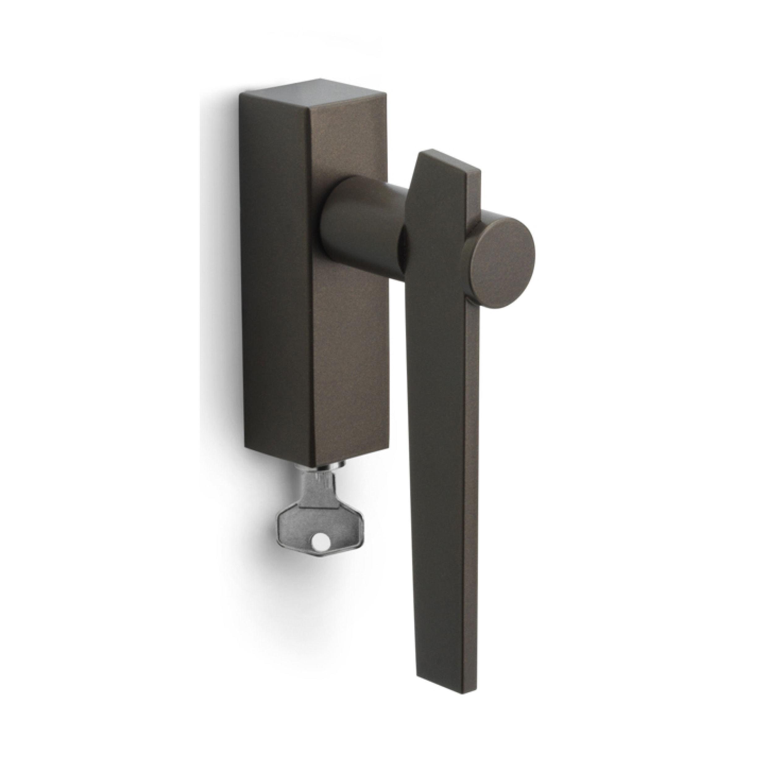 Formani BB100-DKLOCK draaikiepgarnituur afsluitbaar brons linksdraaiend
