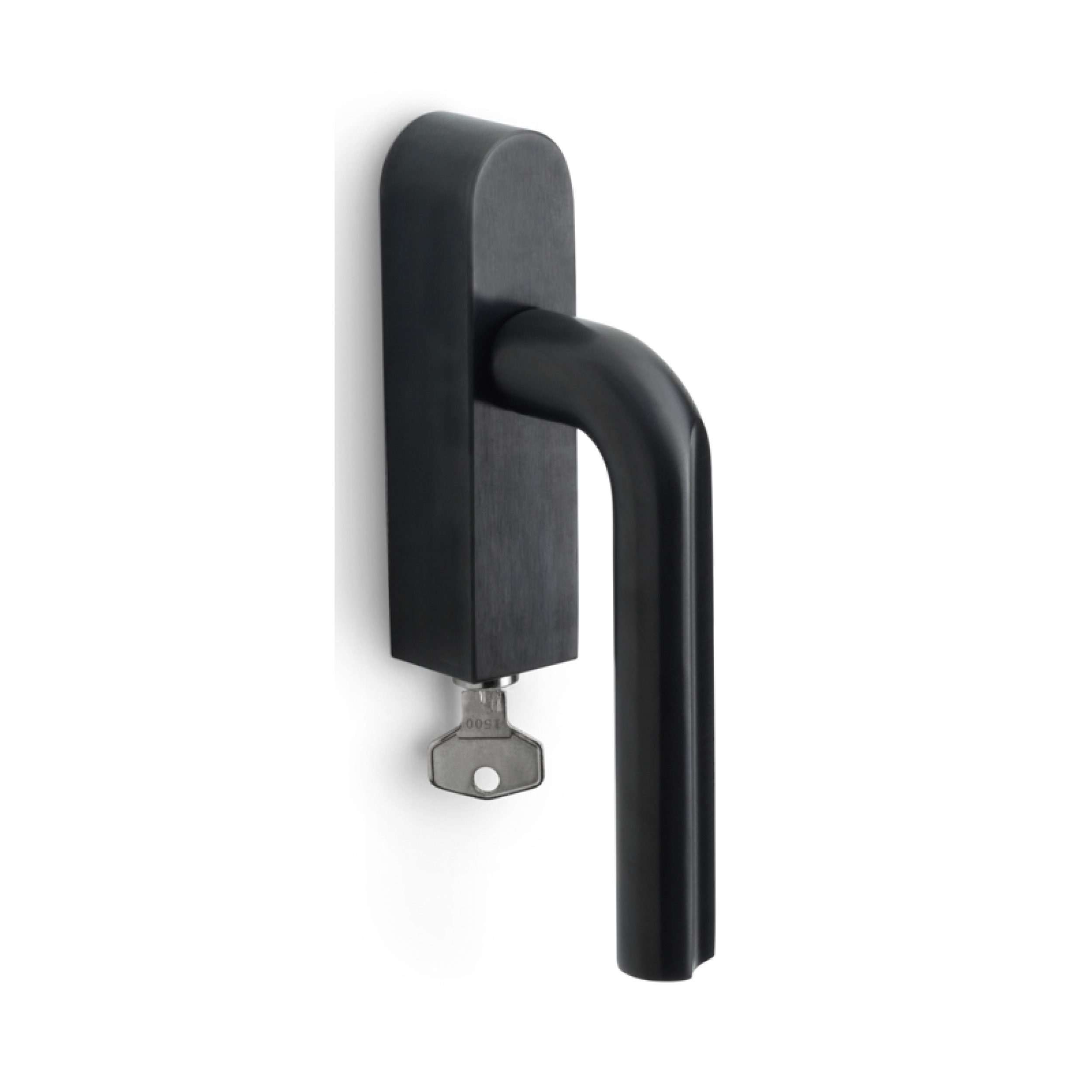 Formani DR101-DKLOCK-O draaikiepgarnituur afsluitbaar PVD mat zwart linksdraaiend