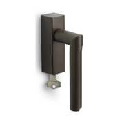 Formani DR103-DKLOCK draaikiepgarnituur afsluitbaar brons linksdraaiend