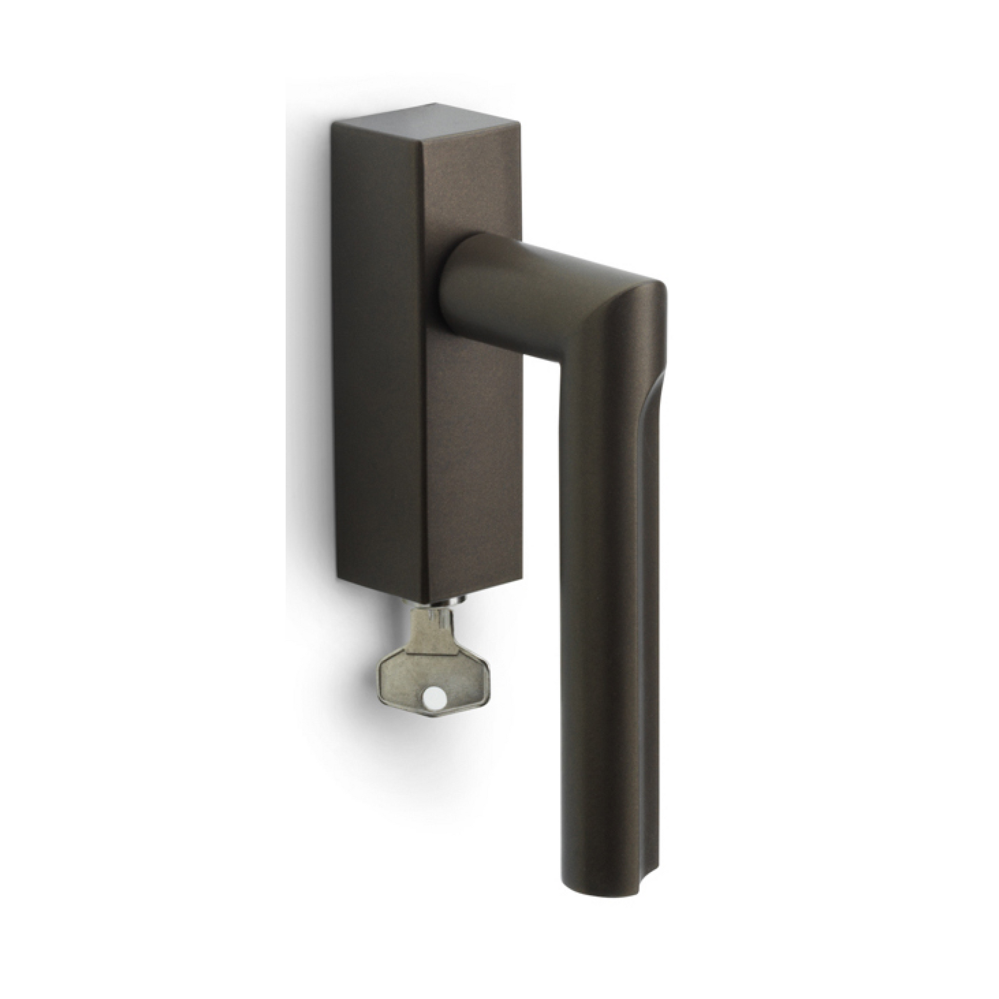 Formani DR103-DKLOCK draaikiepgarnituur afsluitbaar brons linksdraaiend