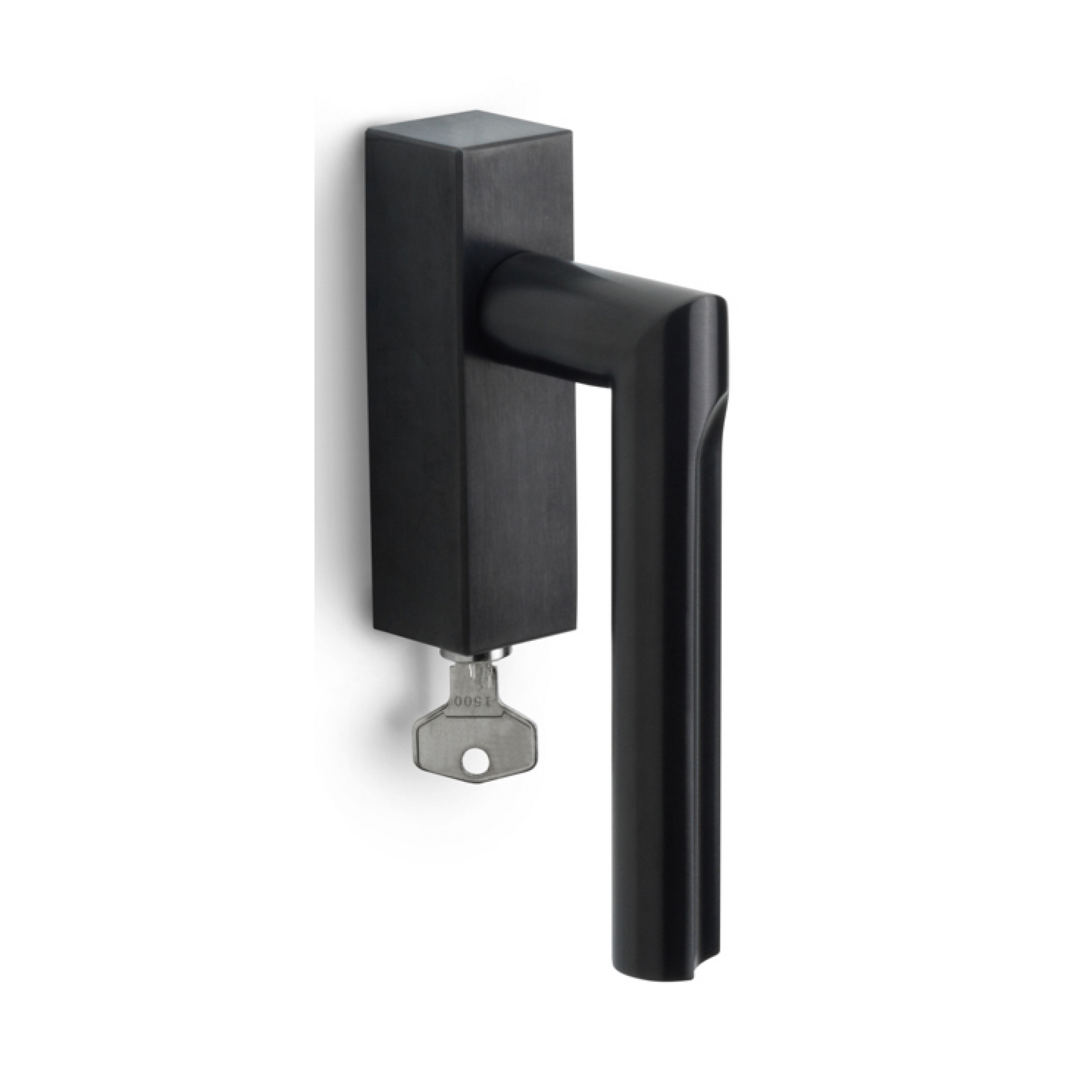 Formani DR103-DKLOCK draaikiepgarnituur afsluitbaar PVD mat zwart linksdraaiend