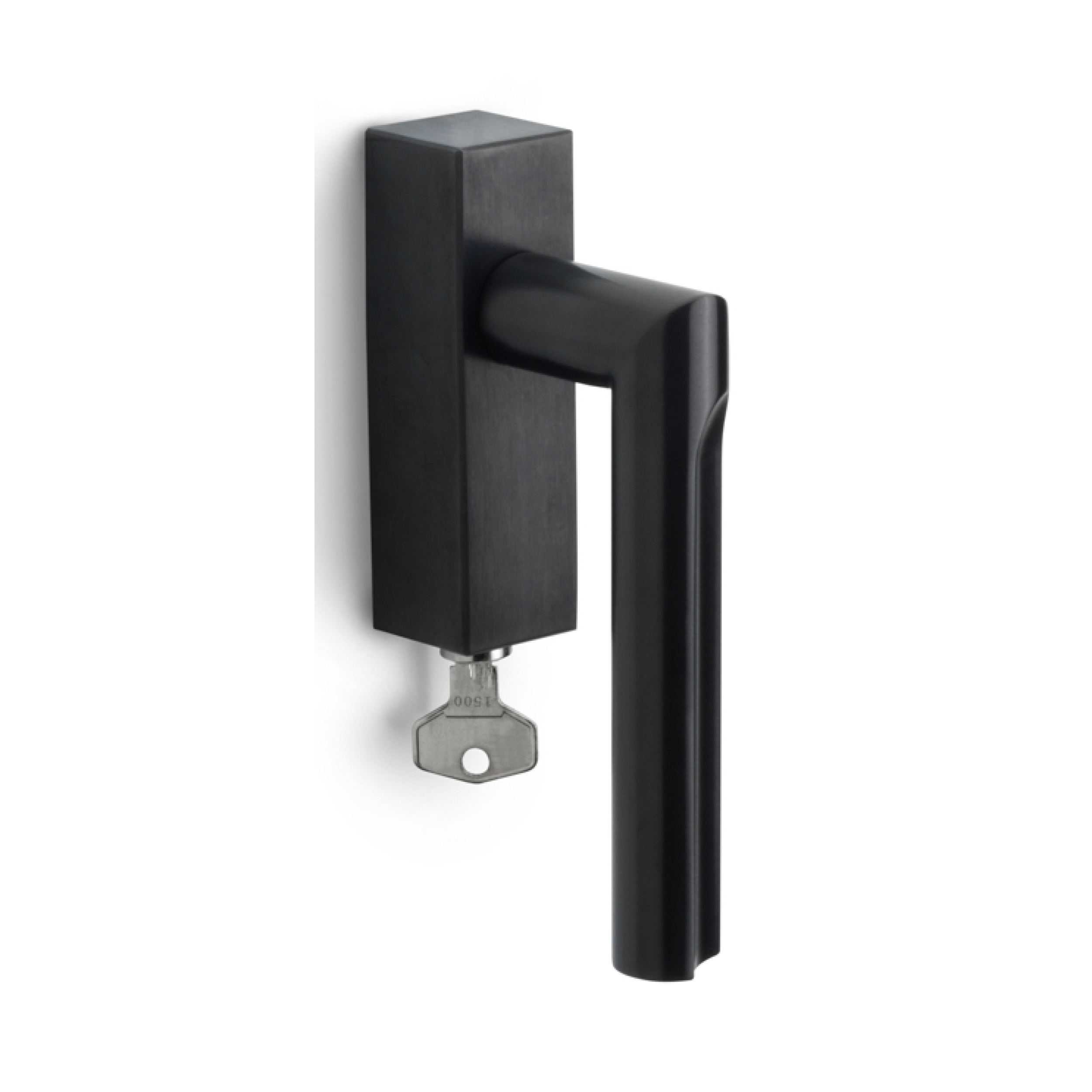 Formani DR103-DKLOCK draaikiepgarnituur afsluitbaar PVD mat zwart linksdraaiend