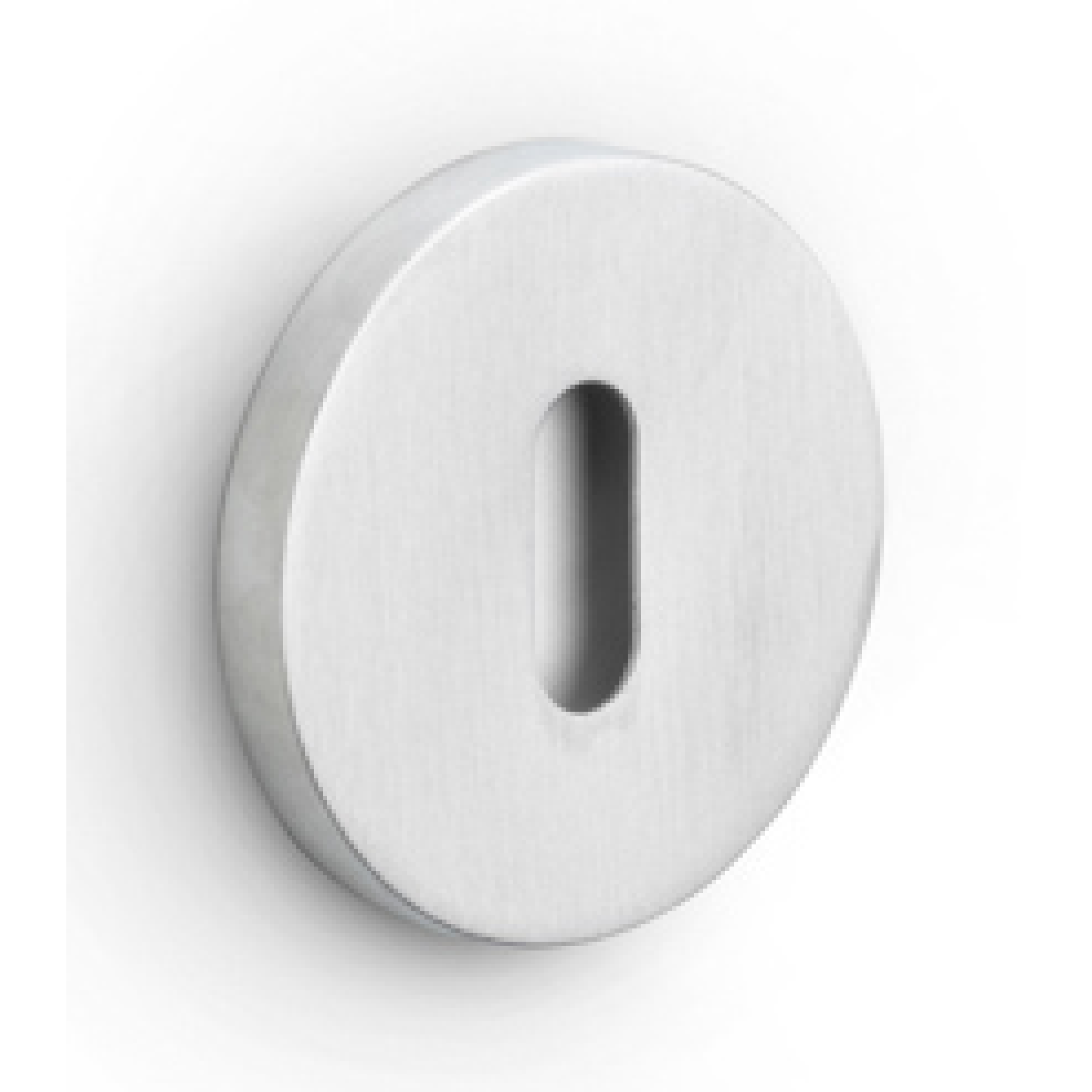 Formani | Sleutelplaatje | DRN53 | 53mm | mat roestvast staal