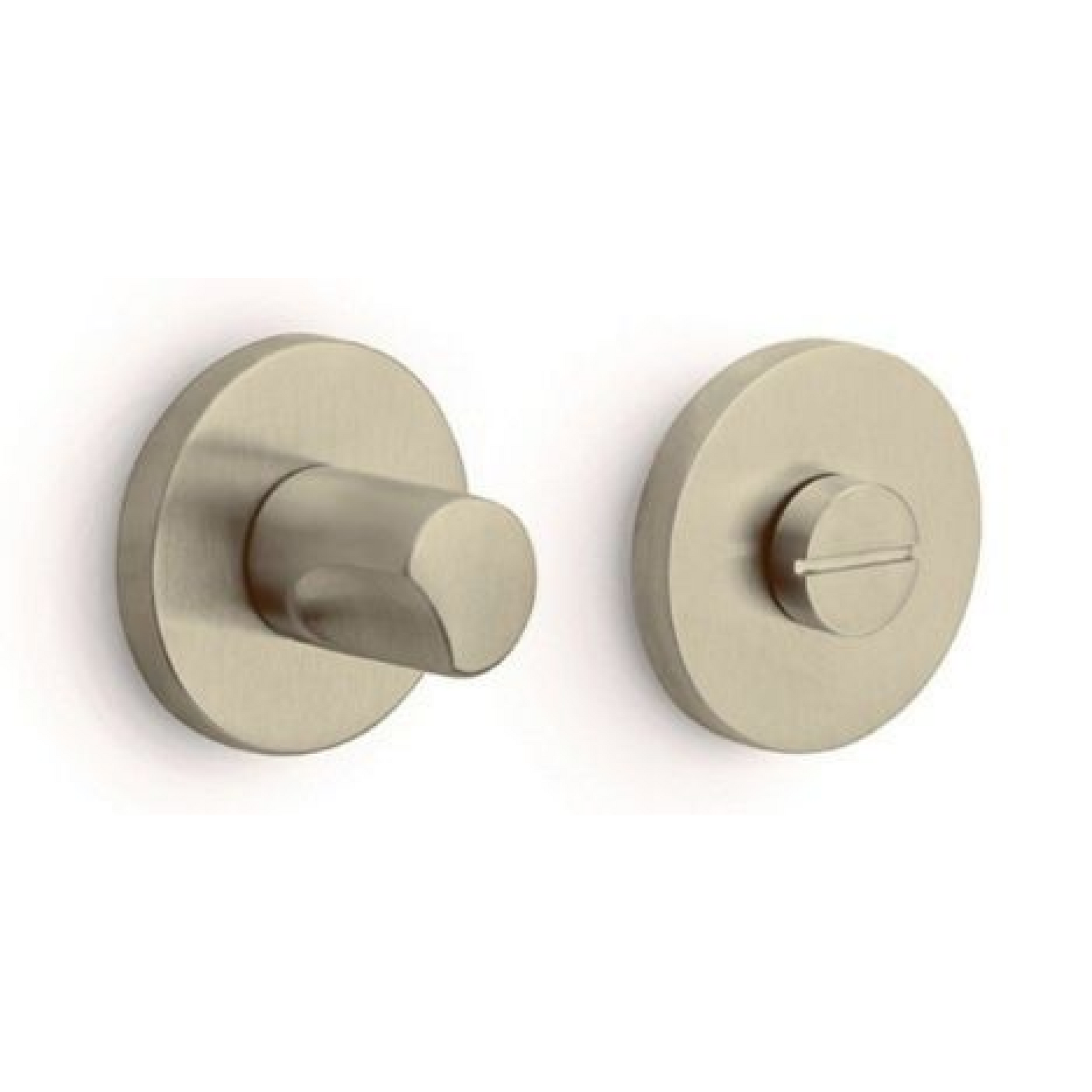 Detail Formani ECLIPSE DRWC53 toiletgarnituur in warme champagne kleur