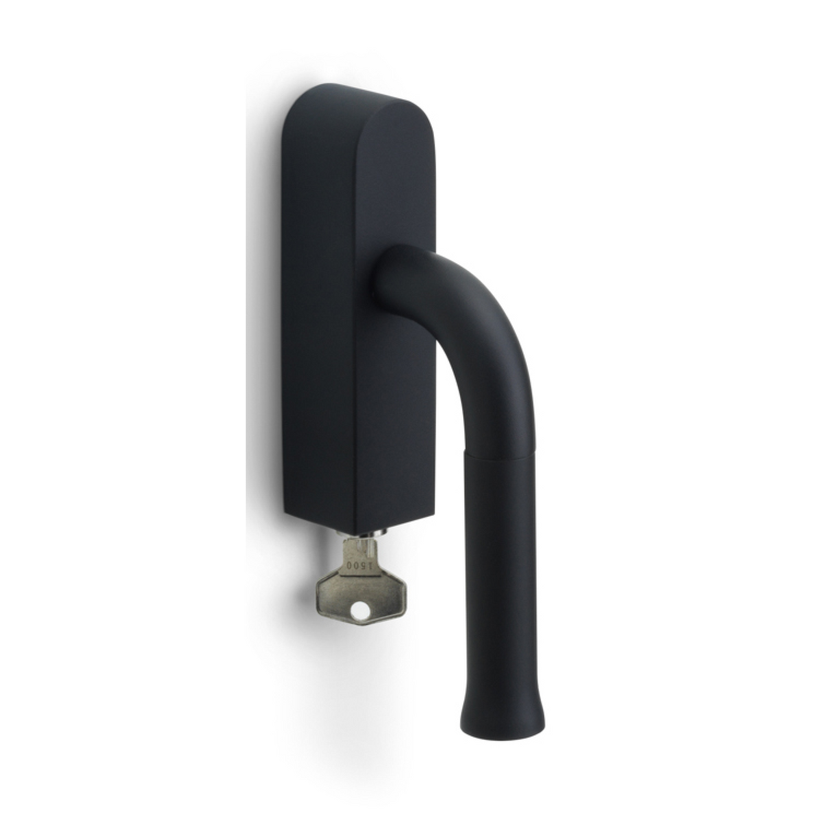 Formani EV101ZL-DKLOCK-O draaikiepgarnituur afsluitbaar zonder logo mat zwart rechts/links draaiend