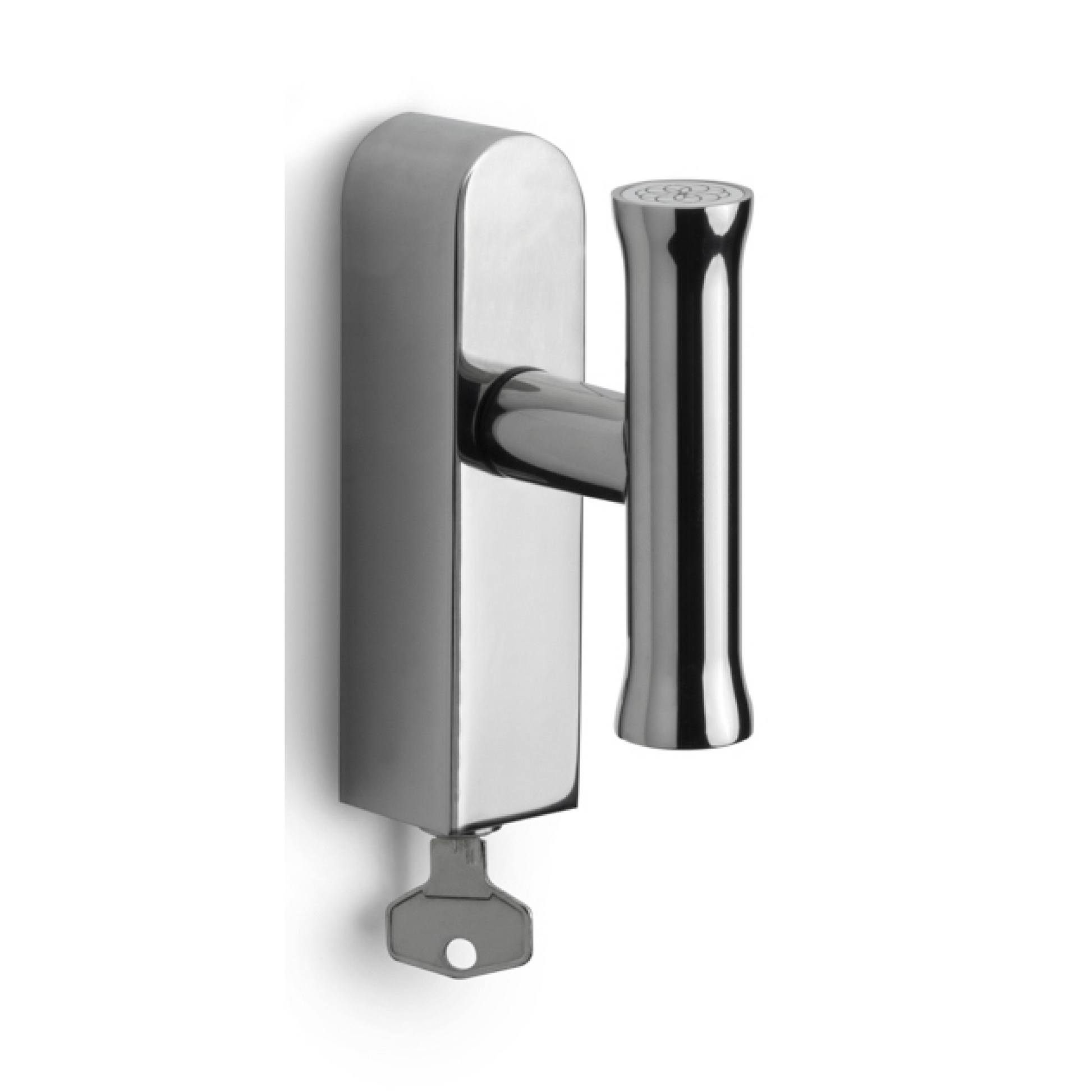 Formani EV102ZL-DKLOCK-O draaikiepgarnituur afsluitbaar zonder logo gepolijst roestvast staal rechts/ links draaiend