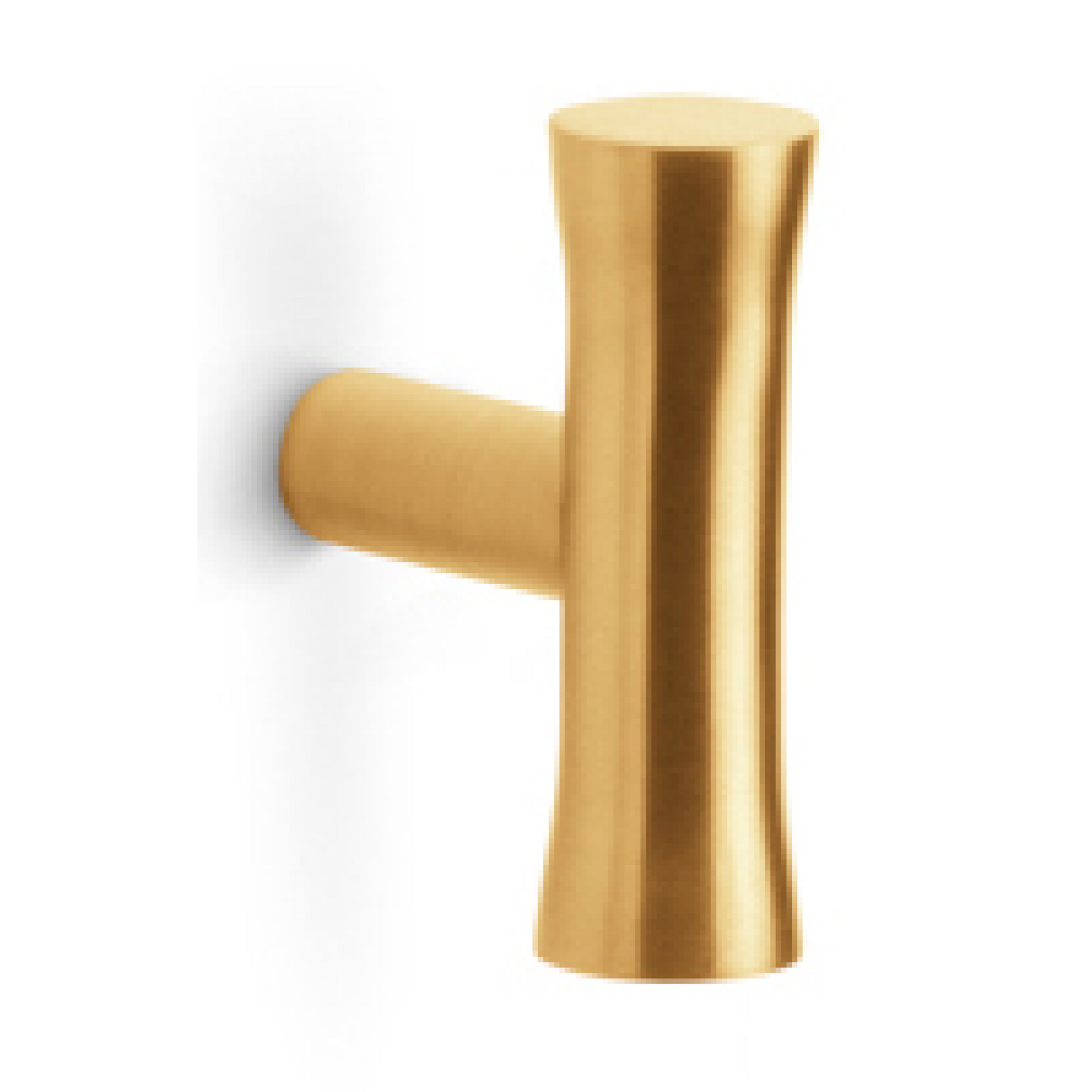 Formani Piet Boon ONE EV9 M massieve meubelknop 9mm -PVD Mat Goud