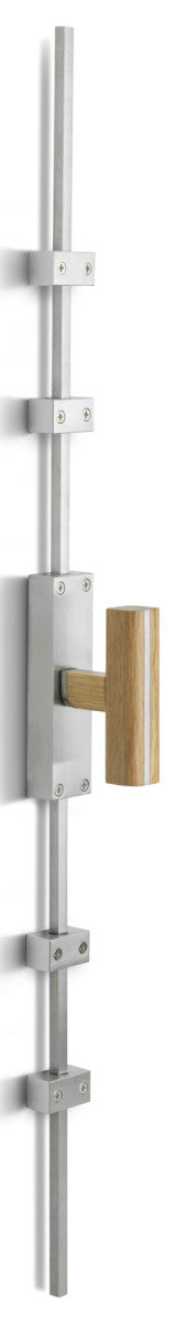 Formani K-PBT22 raamespagnolet RVS geborsteld met eiken