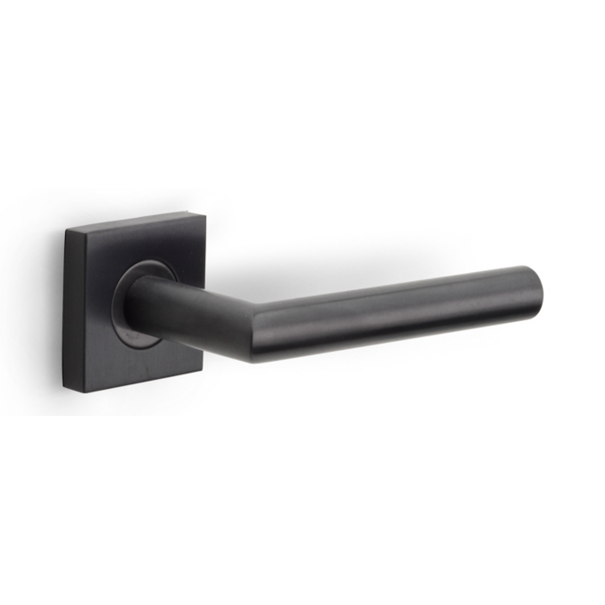 Formani | Deurkruk BASIC LB2-19BSQR53 op geveerd rozet | PVD Gunmetal