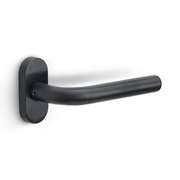 Formani | Deurkruk BASIC LB3-19B32G op ovale rozet | PVD Gunmetal
