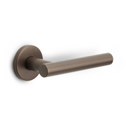 Formani | Deurkruk BASIC LB7-19 op ronde rozet | Brons