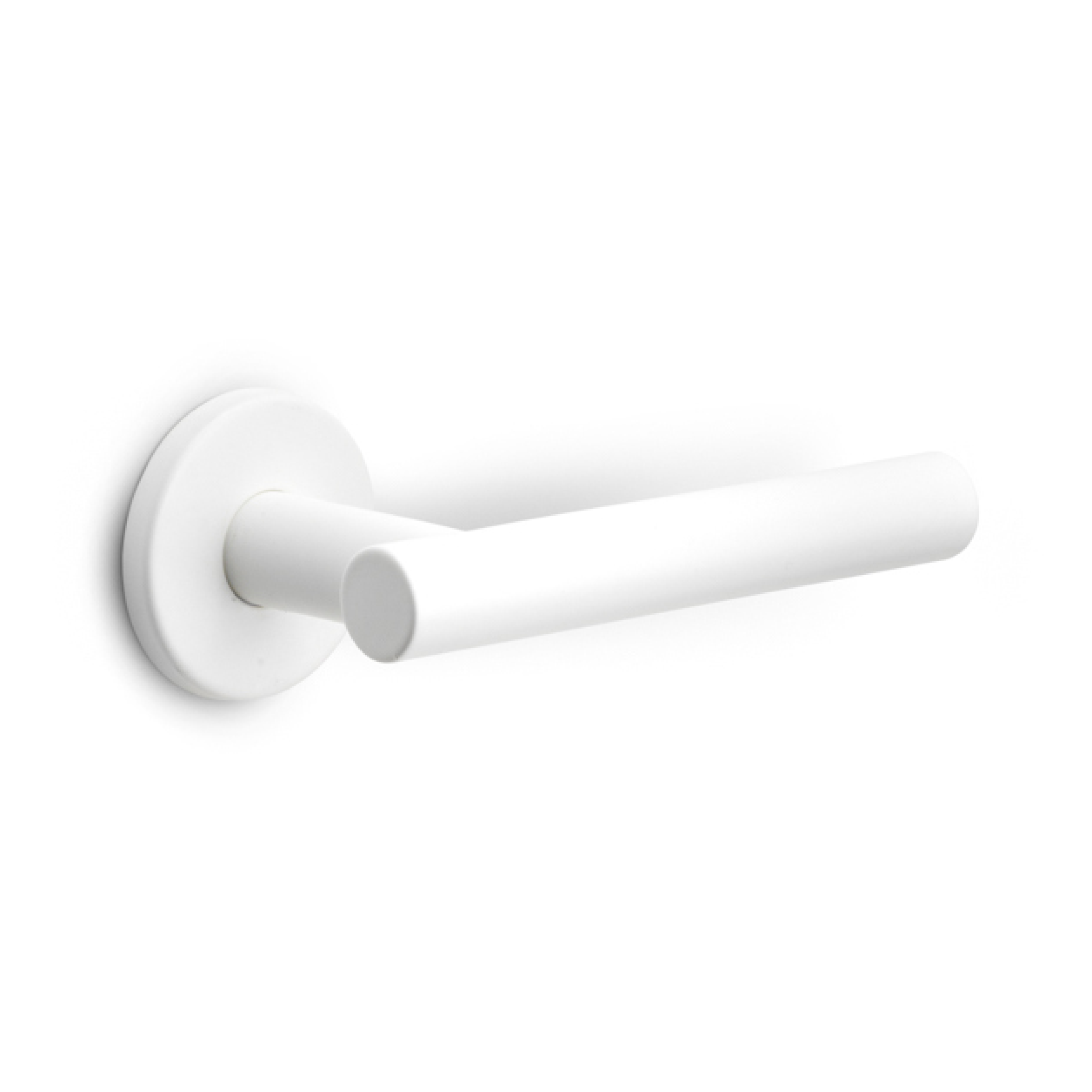 Formani | Deurkruk BASIC LB7-19 op ronde rozet | Wit