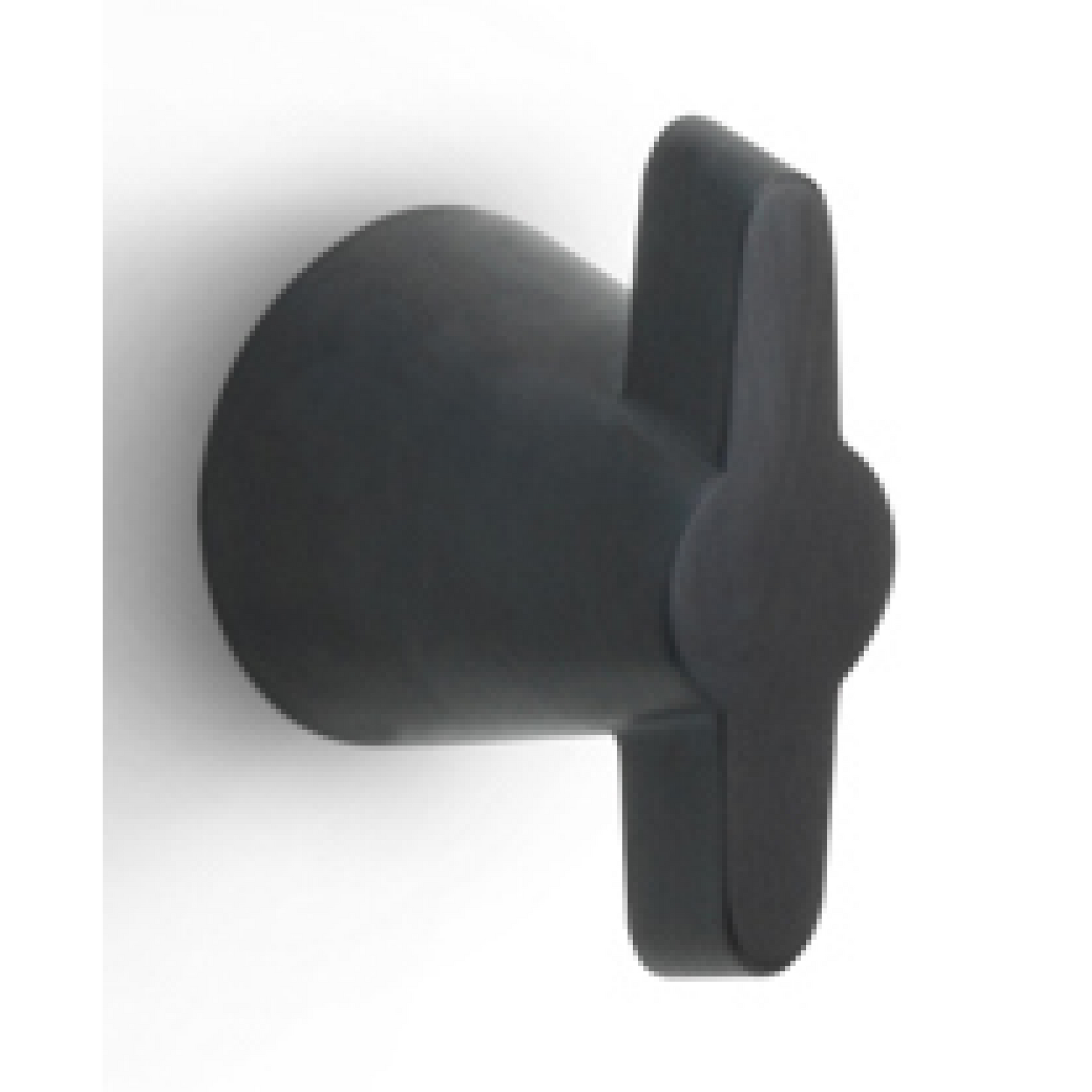 Formani Piet Boon ONE OH32M massieve meubelknop 32mm -PVD Mat Zwart