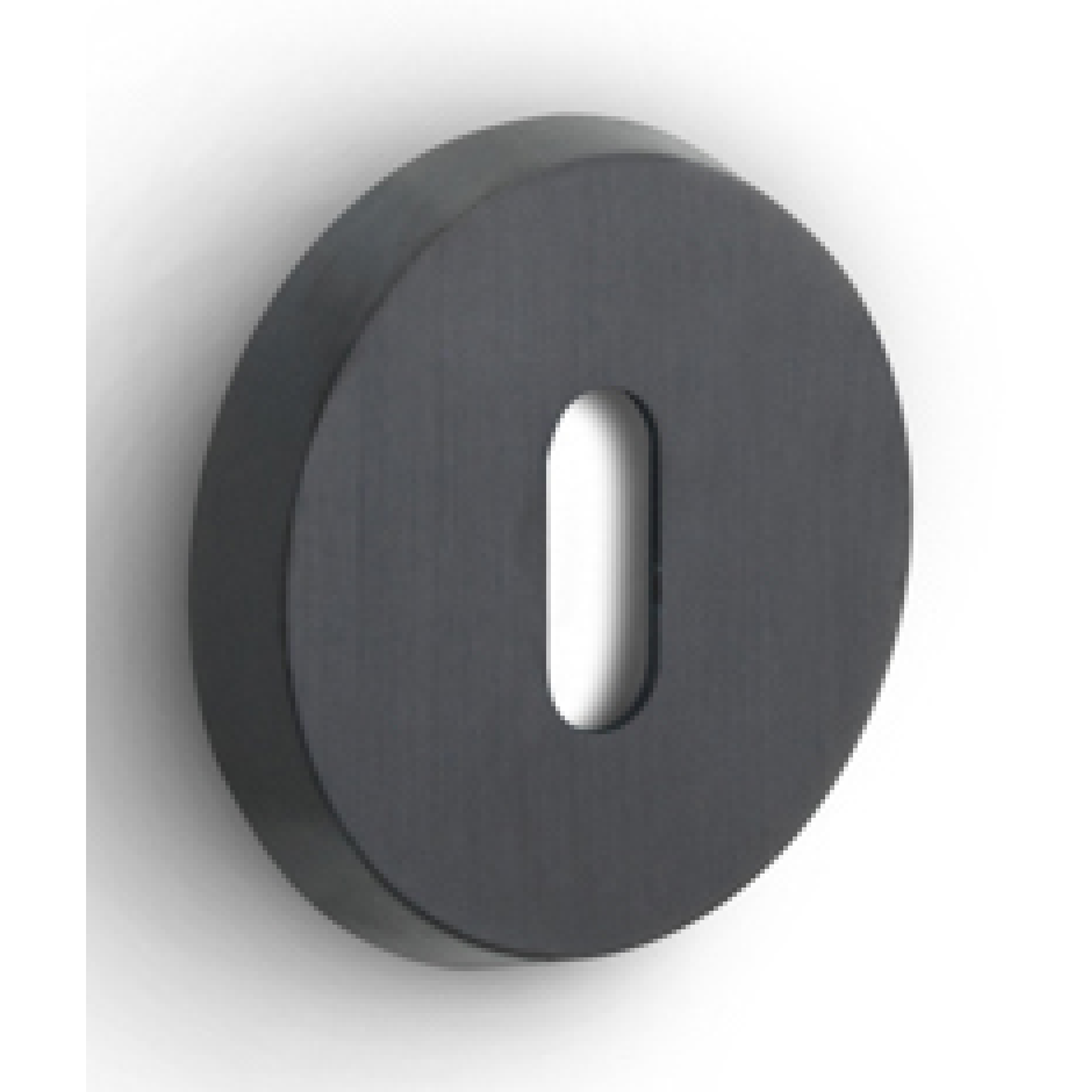 Formani | Sleutelplaatje | OHN54 | 54mm | PVD mat zwart
