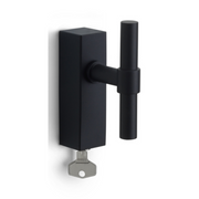 Formani PBT15-DKLOCK draaikiepgarnituur afsluitbaar mat zwart rechts/links draaiend
