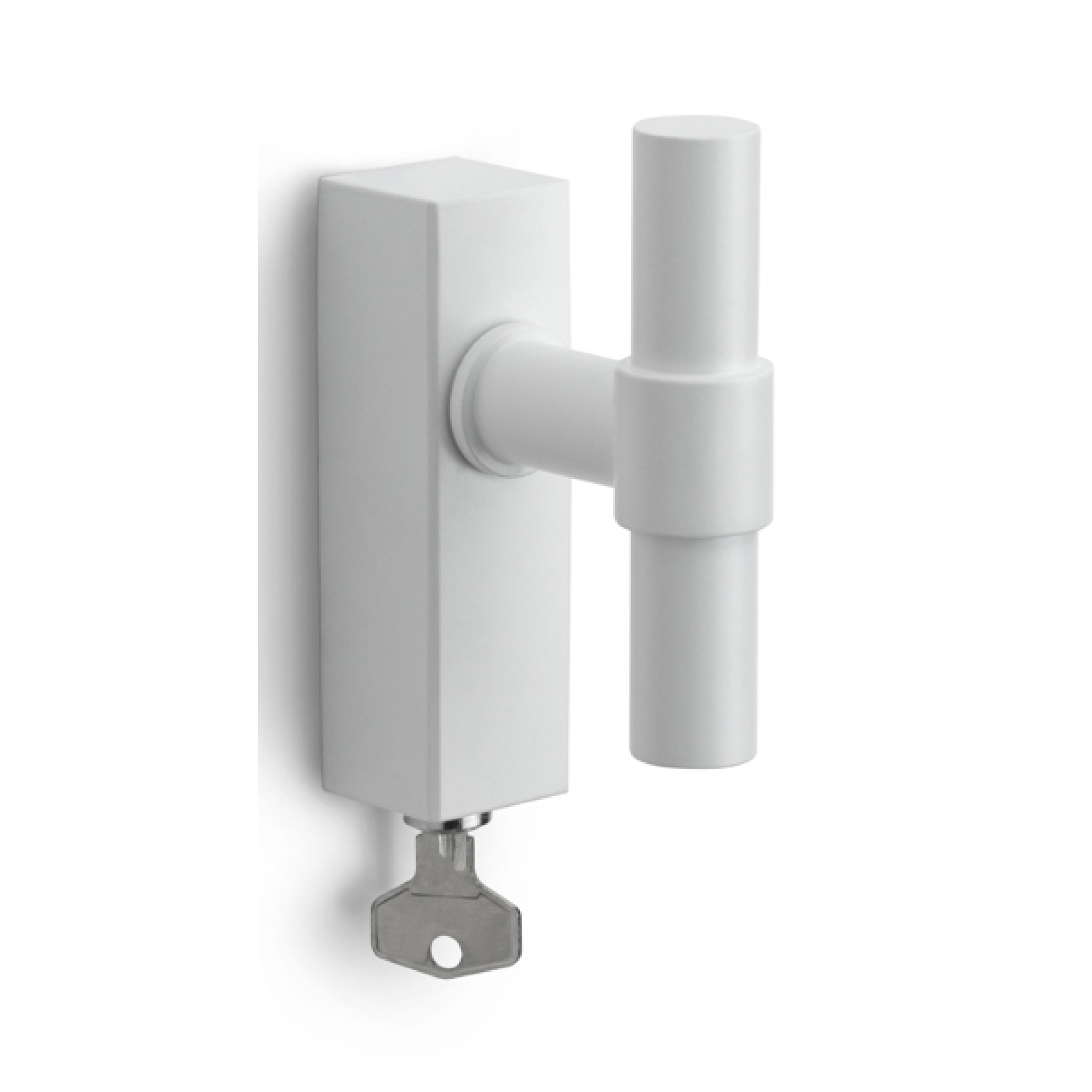Formani PBT20-DKLOCK draaikiepgarnituur afsluitbaar wit rechts/links draaiend