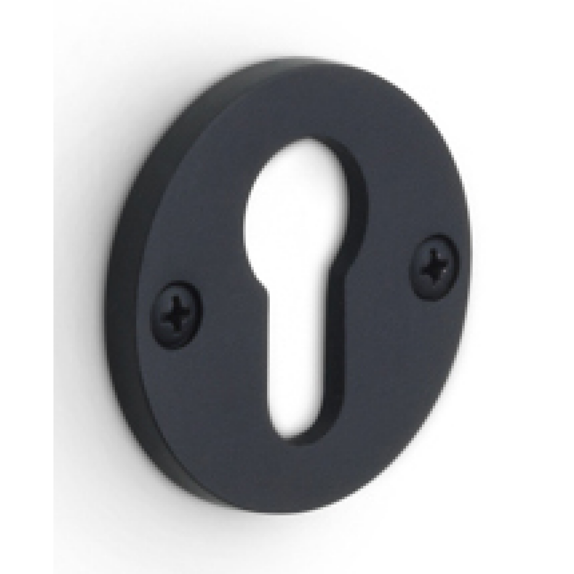 Formani | Cilinderrozet | PBY50 | Rond | mat zwart