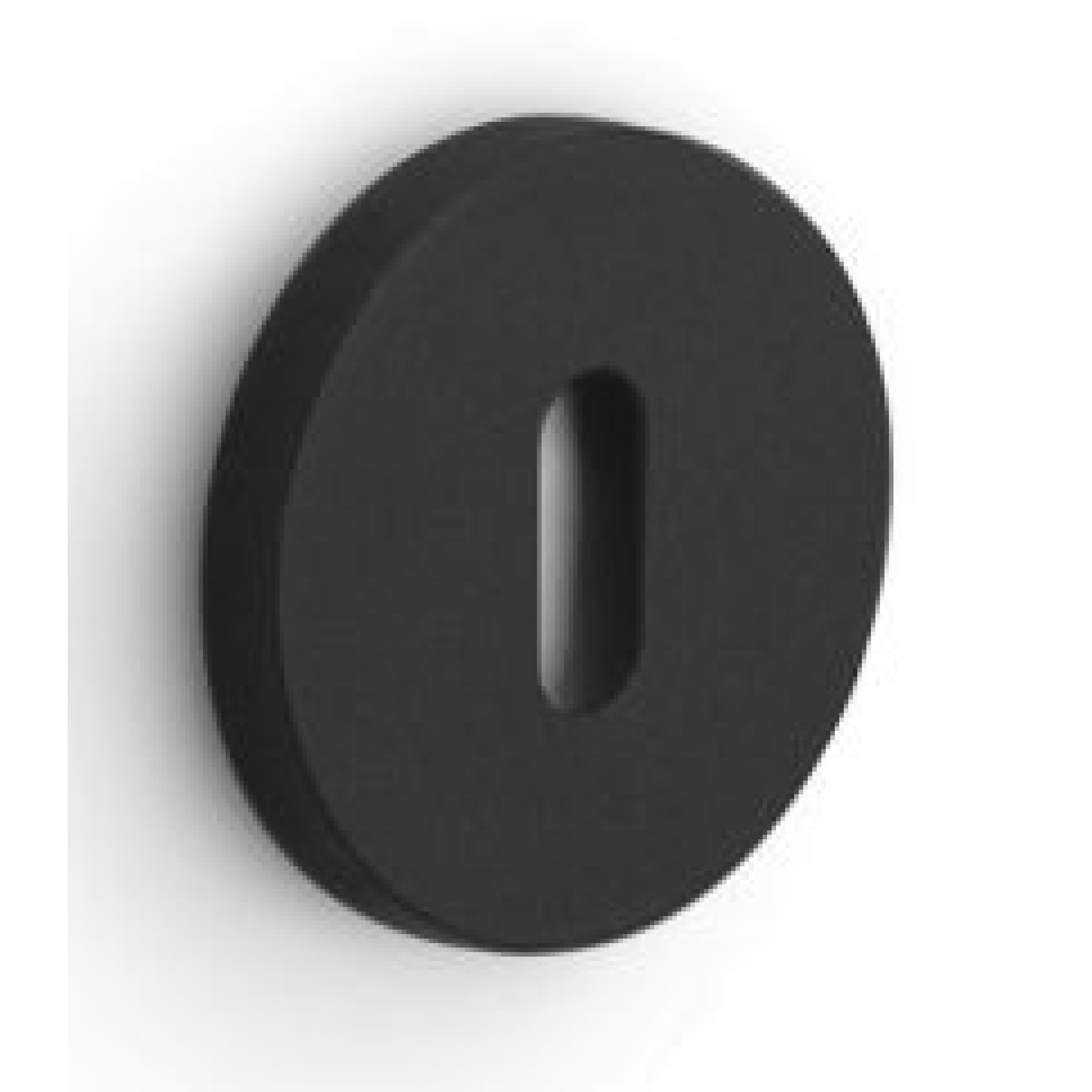 Formani | Sleutelplaatje | BBN53 | 53mm | mat zwart