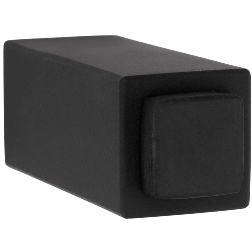 Formani | Deurstoppen | LSQ25 | 60mm | Wand Mat Zwart
