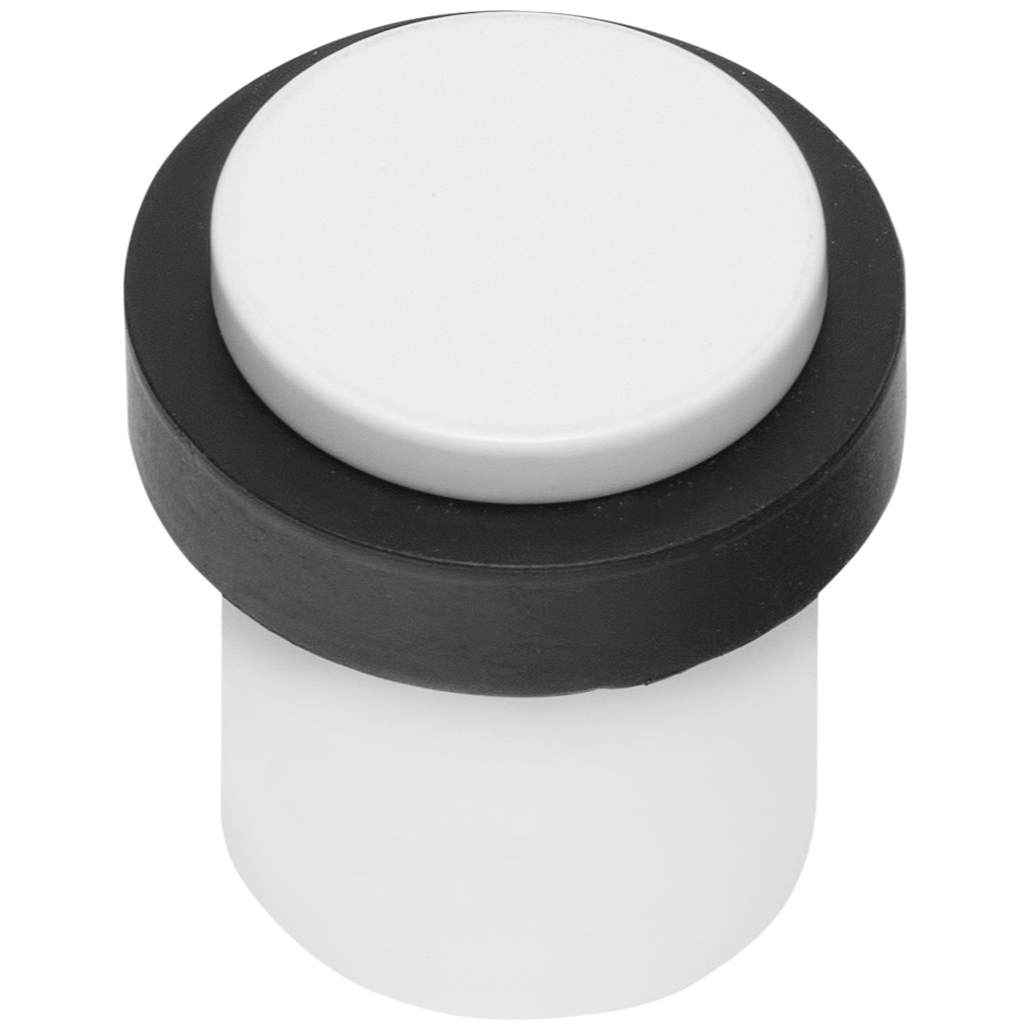 Formani | Deurstoppen Vloer | LB10D | 40mm | Wand Wit
