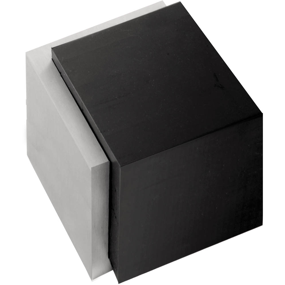 Formani | Deurstoppen Vloer | LSQ46 | 44mm | Wand Mat Roestvast Staal